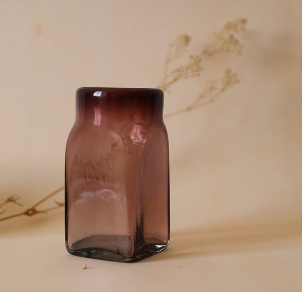 Florero estilo Carafe Amatista