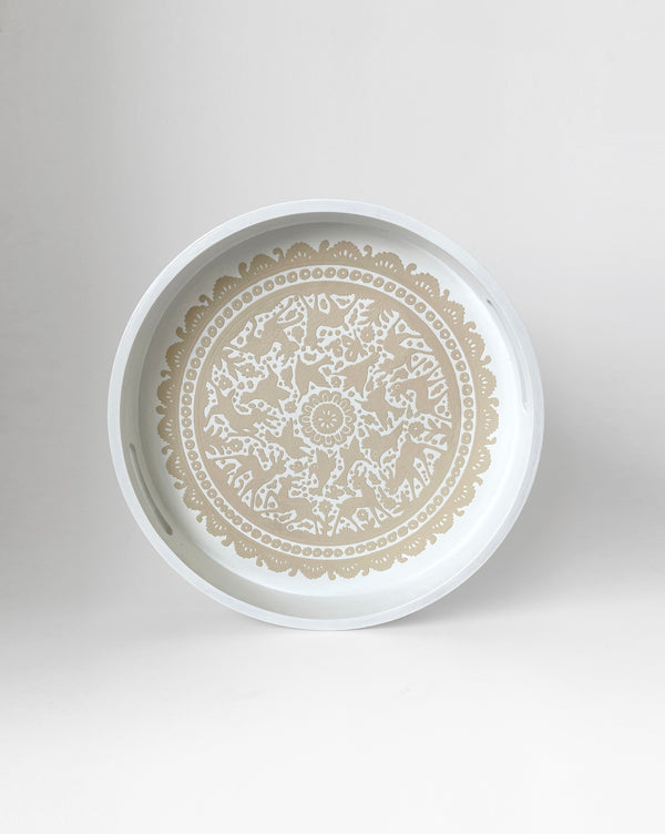 Charola Redonda BEIGE