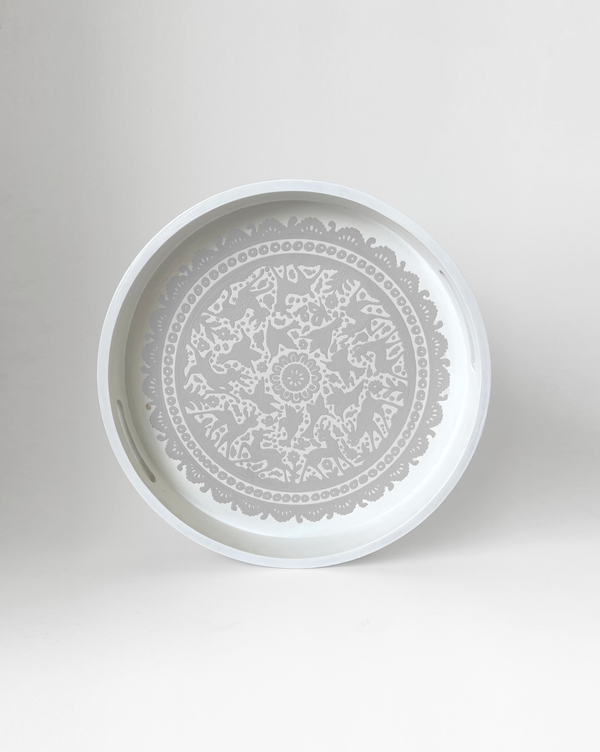 Charola Redonda GRIS