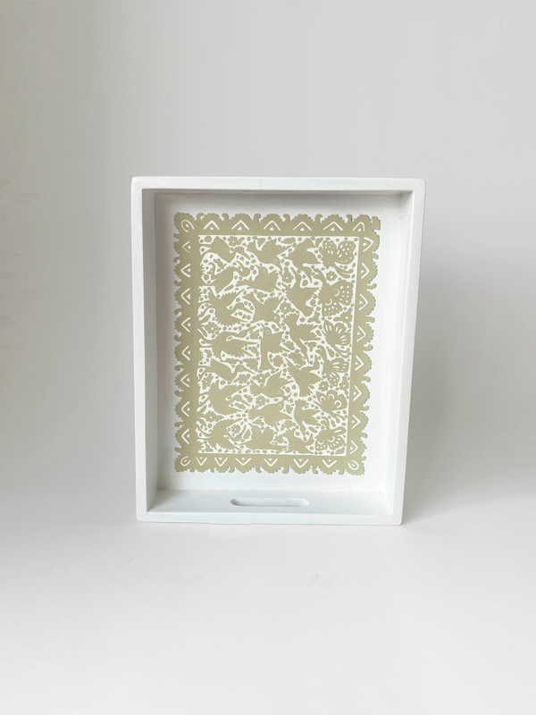 Charola Rectangular BEIGE