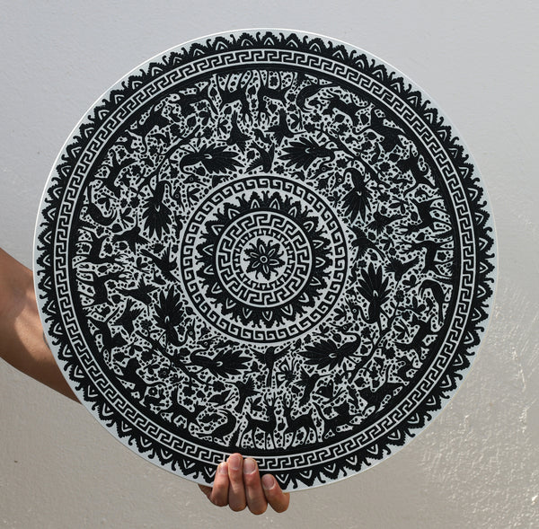 Lazy Susan Negra